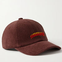 Gorra de Béisbol Personalizada de Alta Calidad, de Algodón, Lisa, con Logotipo Bordado, Suave, de 6 Paneles, con Logotipo Bordado en 3D, Ajustable, Unisex