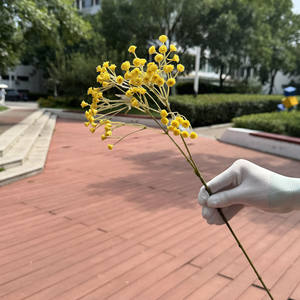Bouquet de fleurs artificielles en plastique pour la décoration de maison et de mariage - Product Image 4