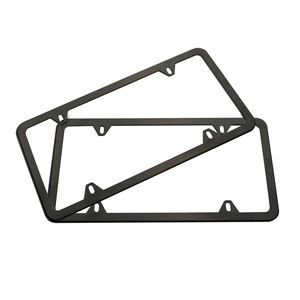 Support de <span class=keywords><strong>plaque</strong></span> d'immatriculation standard américain, cadre de <span class=keywords><strong>plaque</strong></span> d'immatriculation en acier inoxydable/alliage d'aluminium, cadres de <span class=keywords><strong>plaque</strong></span> d'immatriculation personnalisés - Product Image 4