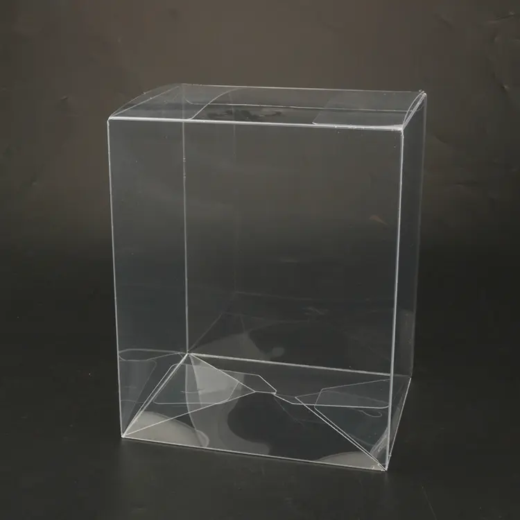 Caixa de embalagem de pvc plástico transparente