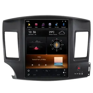 Radio de coche Android 11 estilo Tesla para Mitsubishi Lancer EX 2009-2019 reproductor Multimedia de coche inalámbrico Carplay 4G