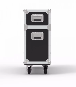 Đen Chất lượng cao <span class=keywords><strong>TV</strong></span> trường hợp đôi 42 inch màn hình trường hợp chuyến bay cho LED <span class=keywords><strong>Plasma</strong></span> với khả năng chống sốc tùy chỉnh Lưu trữ trường hợp chuyến bay - Product Image 4