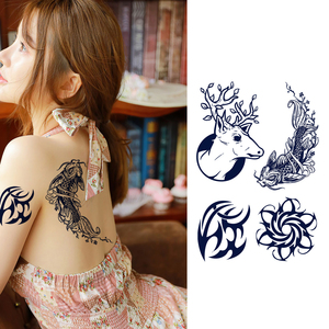 สติกเกอร์สักลายชั่วคราวกึ่งถาวร กันน้ำ สำหรับตกแต่งมือ แขน ร่างกาย ลายเหมือนจริง สำหรับผู้ใหญ่ ใช้ในงานปาร์ตี้ - Product Image 4