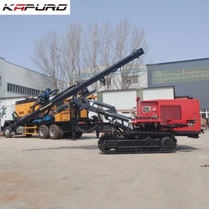 Máy khoan đá và khoan nổ mìn Kapuro KP-7 chạy dầu, đường kính khoan 90-254mm, độ sâu 40m, thiết kế di động, vận hành đơn giản - Product Image 5