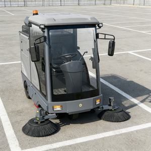 Balayeuse thermique à conduite fermée Tebai GS23, largeur <span class=keywords><strong>de</strong></span> nettoyage 2300 mm, pour parcs industriels, zones résidentielles, écoles, feuilles - Product Image 2