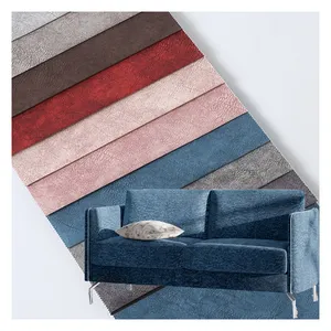 China Impresso FDY VELVET sofá tecido Napoli têxtil poliéster tecido para carro tecido/home textile