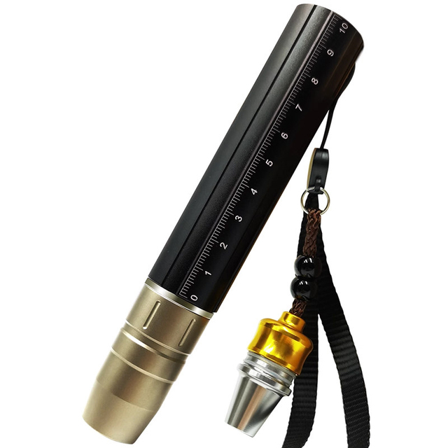 Professional UV365nm Jewelry Identification Lamp Rechargeable Aluminum Alloy Stepless Dimming Adjustable Beam IP55
