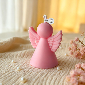 <b>Angel</b> Figurine Scented <b>Candle</b> With <b>Wings</b> Handmade Aromatherapy <b>Candle</b> For Wedding Favor - Product Image 4