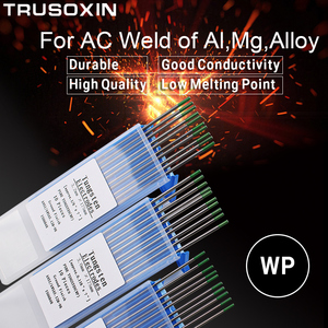 10 unidades de electrodos de tungsteno verdes 1.0/1.6/2.0/2.4/3.0/3.2/4.0x175mm, aguja de tungsteno TIG, varilla de tungsteno para soldadura pura TIG - Product Image 5