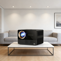 Projecteur intelligent WiFi LED CR67 1200 ANSI, 1080 LCD, haut-parleurs Home Cinéma, Android 11 pour les entreprises et l'éducation