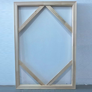 Moulures de cadre photo en bois massif de pin, moulures de cadre de toile, moulures de cadre intérieur pour la décoration murale de la maison - Product Image 3
