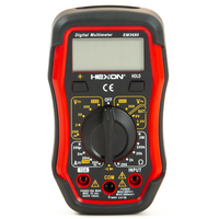 2000 hitungan pengukuran jarak otomatis 600v Dc/Ac Voltmeter Ohm Volt Amp Tester Multimeter Digital