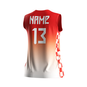 เสื้อวอลเลย์บอลแขนกุดแบบแห้งเร็วระดับโปรสำหรับทีมหญิง ชุดยูนิฟอร์มวอลเลย์บอล - Product Image 4