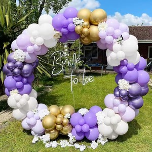 <span class=keywords><strong>Kit</strong></span> de Arco de Globos Azul, 170 Piezas, Globos Dobles Rellenos para Decoración de Baby Shower, <span class=keywords><strong>Kit</strong></span> de Guirnalda Azul Marino - Product Image 6