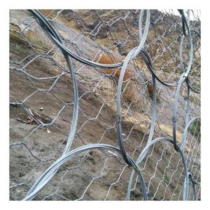 Slope Metal Protection Net Passives Drahtseil ringnetz für Erdrutsche Rockfall Cut Geschweißtes Netz Erhältlich für benutzer definierte Größe - Product Image 5