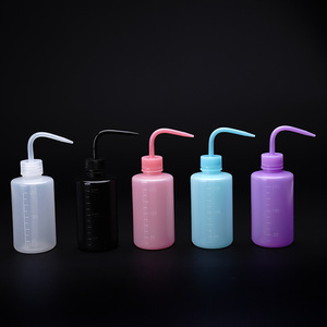 Botella de Plástico para Lavado de Tatuajes, Botella de Compresión para Limpieza y Riego, para Uso en Laboratorios y Estudios de Tatuajes - Product Image 2