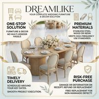Table de banquet en bois robuste de style farmhouse extra large pour 10 personnes, idéale pour les mariages, les hôtels, les restaurants et les services de traiteur