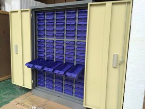 Hội thảo nhựa thủ công nội Nut và Bolt các bộ phận nhỏ nhỏ vít các bộ phận phần cứng Organizer ngăn kéo hộp <span class=keywords><strong>bin</strong></span> - Product Image 4