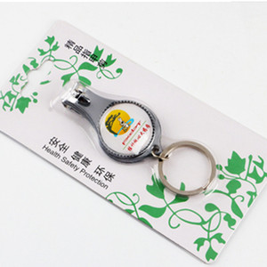 Nhà Máy bán hàng trực tiếp đa chức năng Bạc Vòng cắt móng tay và vòng chìa khóa - Product Image 2