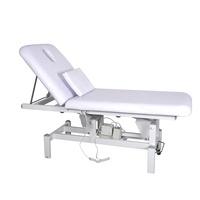 Table de massage électrique moderne en métal réglable avec réglage de la hauteur du dossier pour hôpital, salon, hôtel, extérieur et usage domestique