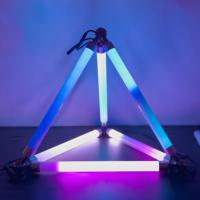 Superbe éclairage de tunnel LED 3D DMX IP65 pour événements, nouveau projecteur pour club, tube lumineux LED pour DJ, idéal pour les mariages et les fêtes