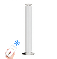 Diffuseur d'huiles essentielles sans eau en alliage d'aluminium de qualité supérieure avec lumière d'ambiance rechargeable, contrôle par bouton APP et usage domestique