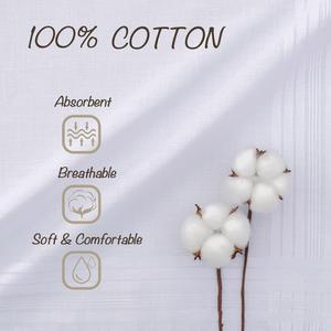 Mouchoirs de poche en coton doux blancs personnalisés avec logo pour hommes et femmes – Vente en gros - Product Image 3