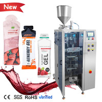 Machine d'emballage automatique verticale pour sachets en forme de bouteille, machine d'emballage pour sachets de forme spéciale, machine d'emballage pour jus de fruits