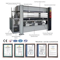 Presse à chaud multicouche personnalisable, presse à chaud hydraulique pour le travail du bois, pour le contreplaqué, le placage de portes en bois