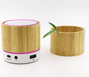 Loa Không Dây Tre Mini Khắc Tay Màu Trơn Tùy Chỉnh Cao Cấp Chính Hãng - Product Image 6