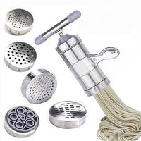Presse à spaghetti en acier inoxydable pour cuisine Machine manuelle pour pâtes Machine à nouilles