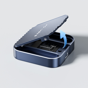 Enclosure SSD Eksternal Magsafe SATA 10Gbps Kecepatan Tinggi M2 2230 <span class=keywords><strong>M</strong></span>.<span class=keywords><strong>2</strong></span> NVMe 2TB, Ukuran Saku, USB3.1/3.0/<span class=keywords><strong>2</strong></span>.0 USB C Tipe-C NGFF - Product Image 3