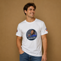 T-shirt Électoral Jetable Léger 100% Polyester Unisexe Personnalisé Impression Sérigraphique Respirant Tricoté Événement Politique