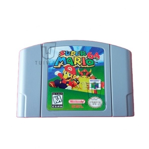 การ์ดเกมอิงลิช ซูเปอร์ มาร์โล 64 สำหรับเครื่องเล่นเกม N64 Everdrive ระบบตลับเกม N64 - Product Image 1
