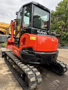 Excavadora Kubota KX163-5 usada de 5.6 toneladas, modelo 2024, maquinaria de construcción sobre orugas, excavadora Kubota KX163-5 usada de China con motor de alta potencia - Product Image 2