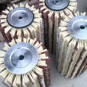 Ponceuse industrielle multifonctionnelle pour le travail <span class=keywords><strong>du</strong></span> bois avec rouleau en tissu <span class=keywords><strong>sisal</strong></span> de conception irrégulière en spirale pour le nettoyage - Product Image 3