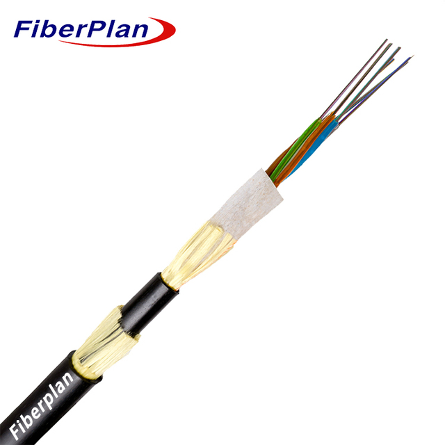 Double Jacket ADSS Fiber Optic Cable Outdoor Self Supporting Optical Cable