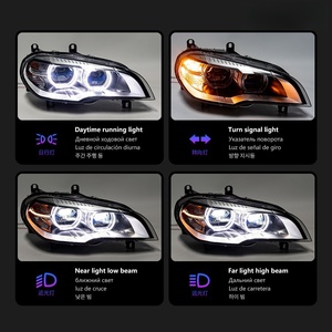 FOR Headlights Automotive Styling 2007-2013 E70 LED Laser <b>Projector</b> Lens <b>Lights</b> Accessories for E70 2007-2013 Headlights - Product Image 4