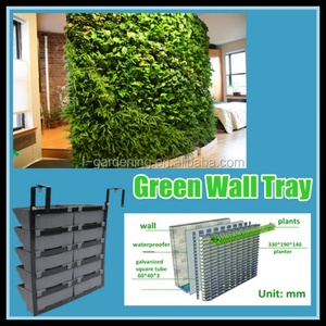 Jardinera Vertical para Pared SL-XQ3319, Jardinera Vertical para Exteriores, Macetas para Pared Viva, para Usar con Flores/Plantas Verdes, de Plástico - Product Image 2