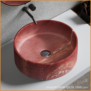 Plateau de lavage des mains en marbre naturel beige travertin Stonekocc, grand format, pour salle de bain, balcon, hôtel, <span class=keywords><strong>d</strong></span>écoration, durable - Product Image 5