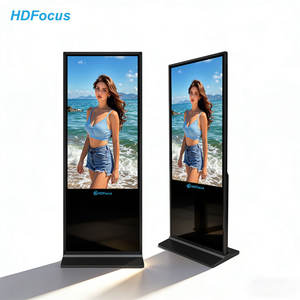 Pantallas de Señalización Digital LCD Android 4K de 32, 43, 49, 55, 65, 75 y 85 Pulgadas, de Alto Brillo, Equipos de Publicidad, Kioscos con Base - Product Image 1