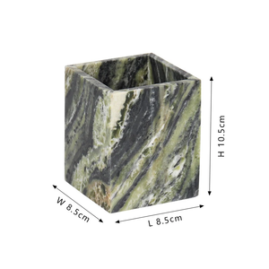 Saidkoc D88x88x105mm pietra naturale Calacatta Viola onice porta <span class=keywords><strong>candele</strong></span> vuoto vasi contenitore <span class=keywords><strong>per</strong></span> casa <span class=keywords><strong>diffusore</strong></span> incenso - Product Image 6