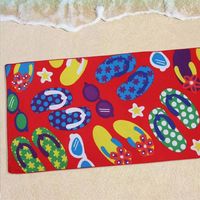 Serviette de plage ronde à séchage rapide, motif fantaisie sans sable, personnalisation d'usine, avec logo, absorption d'eau, microfibre