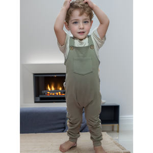 סתיו ילדים תינוק חדש ג 'ינס כיס אוברולים ילדים חמוד ילדים מכנסיים - Product Image 3