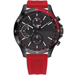 <span class=keywords><strong>Reloj</strong></span> de Hombre <span class=keywords><strong>TH</strong></span> con Correa de Silicona al por Mayor, Diámetro de Esfera de 45 mm, Movimiento de Cuarzo, Pantalla de Puntero, Correa de 22 mm - Product Image 2