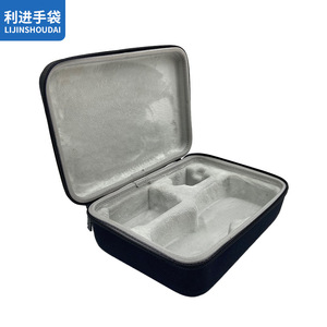 Boîte de rangement pour pistolet de massage Eva, coque rigide antichoc, 4-6 compartiments, sac à outils de sport de plein air, étui de protection - Product Image 1