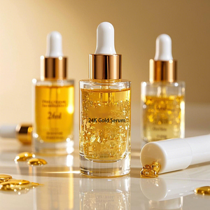 24K Goud Serum 30ml Biologische Vitamine C Anti-Aging Hydraterende Anti-Rimpel Lichtmakende Verlichtende Gezichtsverzorging Vloeistof Aanpasbaar - Product Image 2