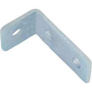 Zinc Plated Carbon Steel Triangle Support Brace for 1-5/8 Inch Strut Channel Metal Frame Connector, 5mm Thick Heavy Duty Corner - Product Image 2