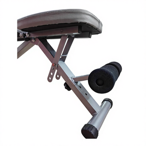 <span class=keywords><strong>Banc</strong></span> de musculation pliable multifonctionnel en métal pour la salle de sport à domicile, exercices abdominaux avec des caractéristiques de sécurité et une construction durable - Product Image 4