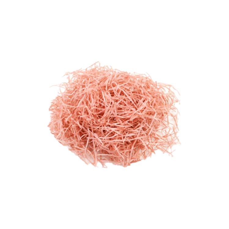 Индивидуальный красочный наполнитель для упаковки косметики Rafia, плетеная веревка из рафии, приемлемая цветная бумага заказчика, рекламная рафия